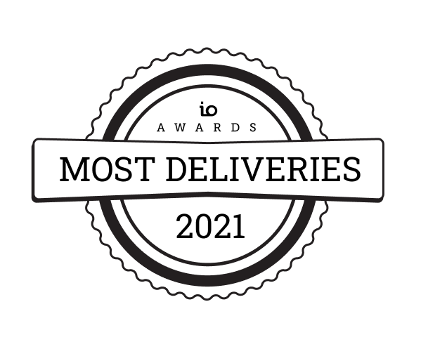 io awards deliveries 2021 IO Awards